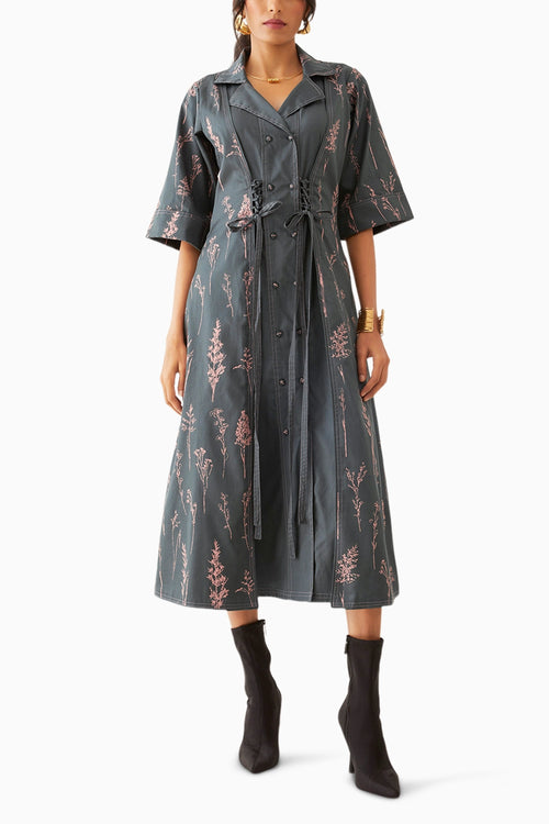 Leah Forest Dress
