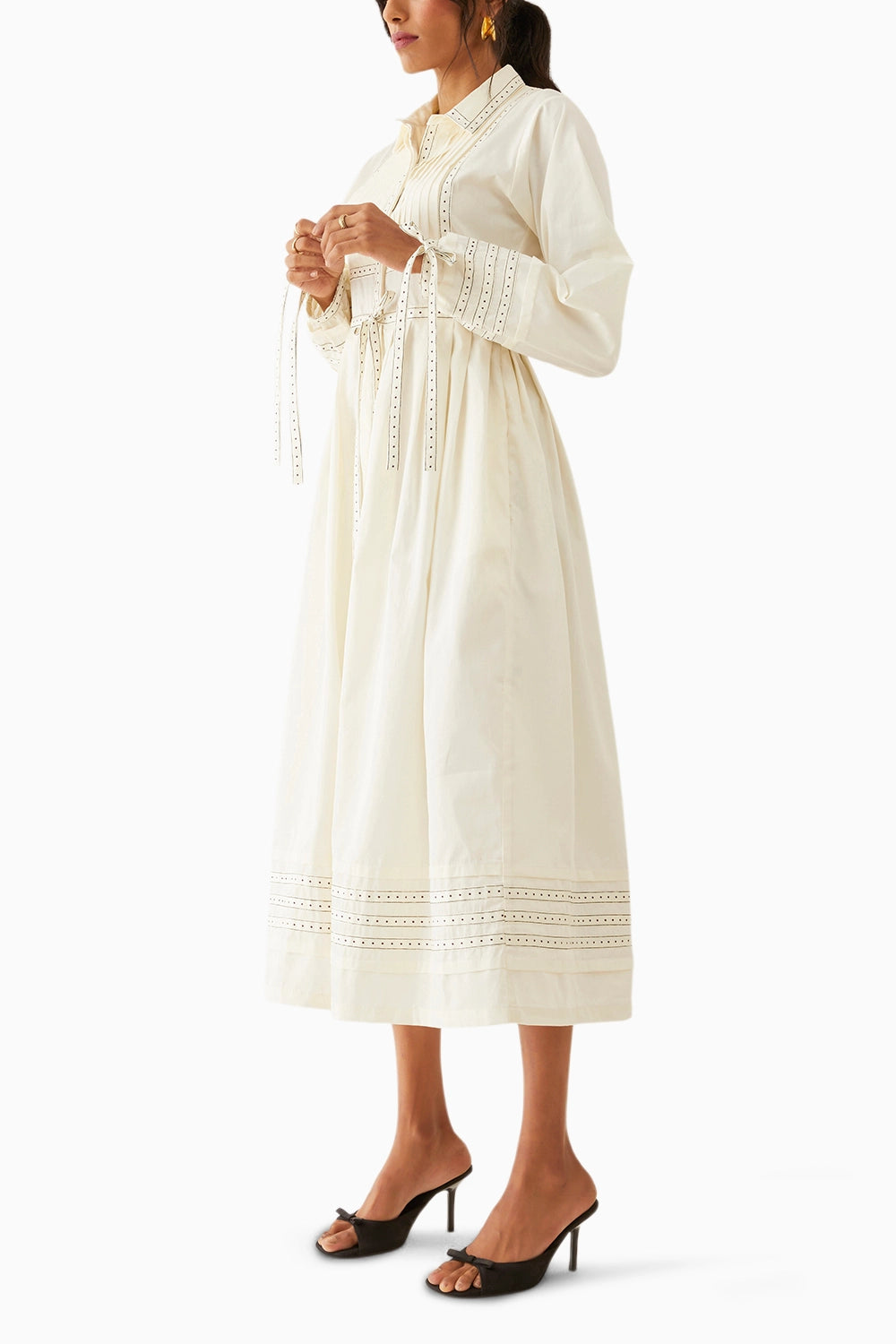 Masa Off White Dress
