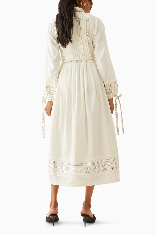 Masa Off White Dress