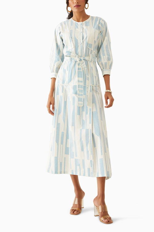 Silvie Off White Dress