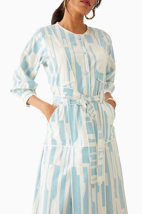 Silvie Off White Dress