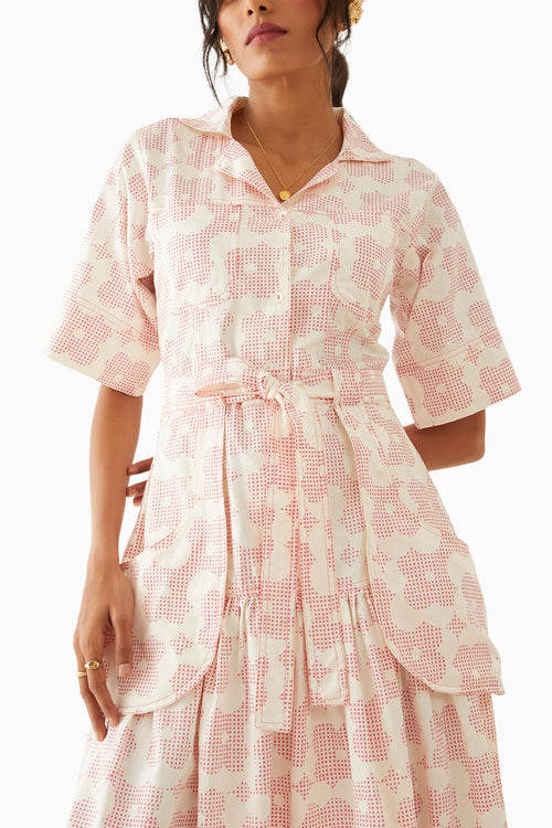 Tahiti Off White Dress