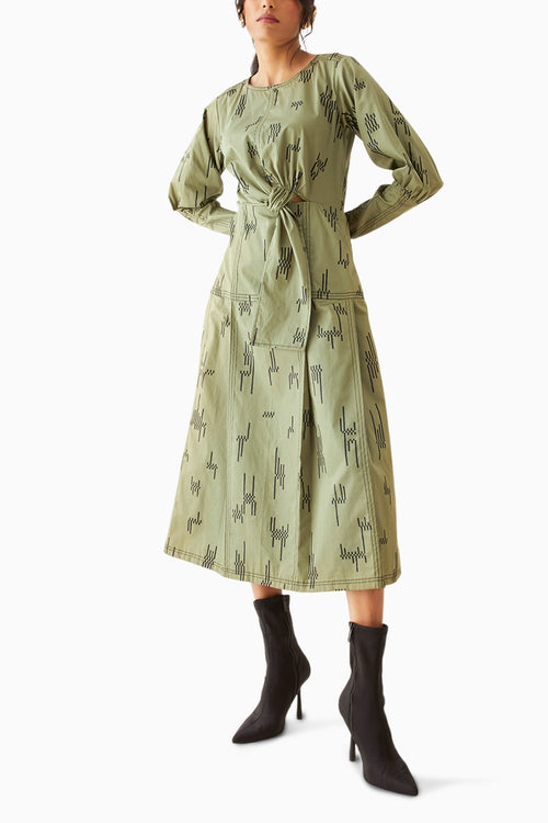 Lana Sage Dress
