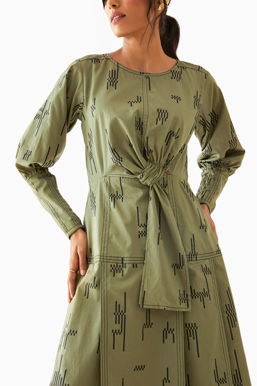 Lana Sage Dress