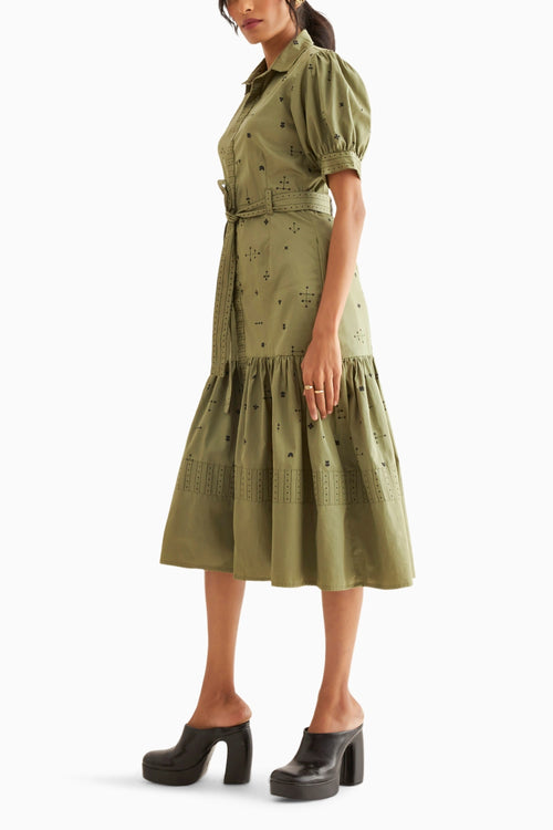 Leni Sage Dress