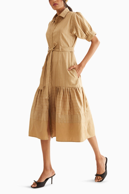 Leni Sand Dress