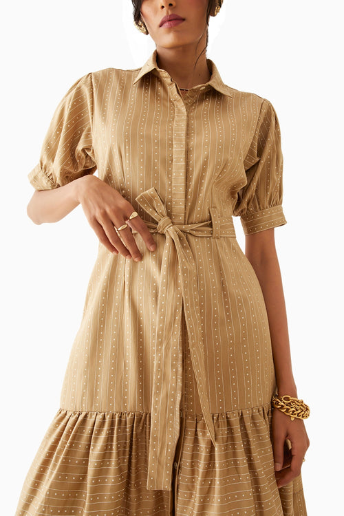 Leni Sand Dress