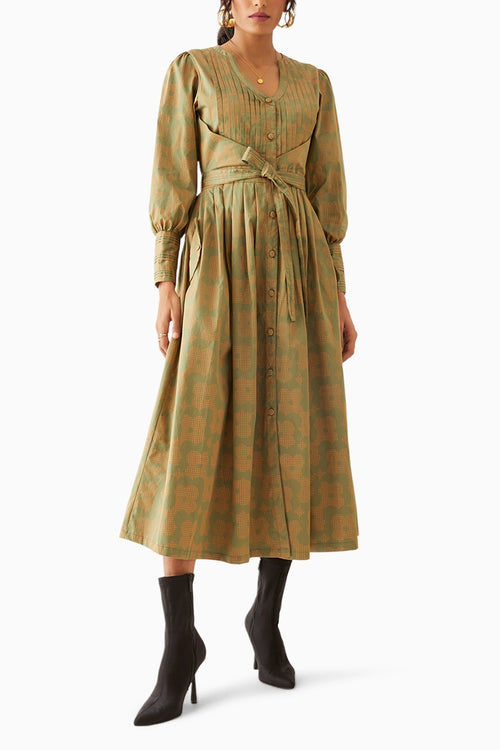 Zeba Sage Dress