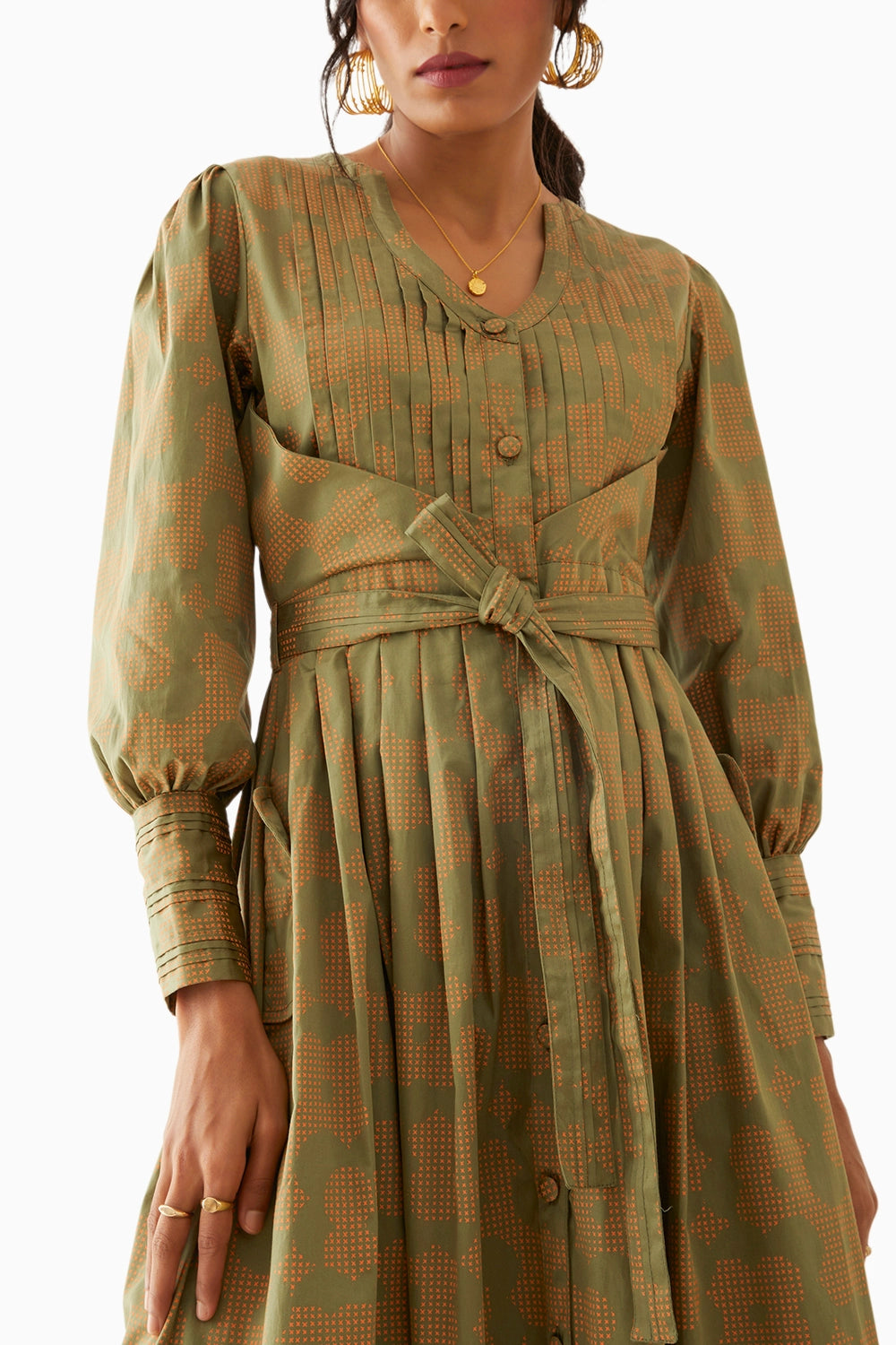 Zeba Sage Dress