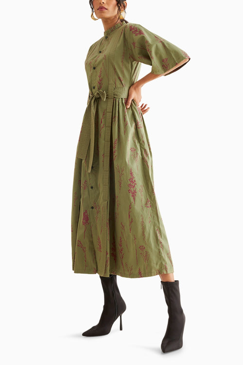 Malta Sage Dress