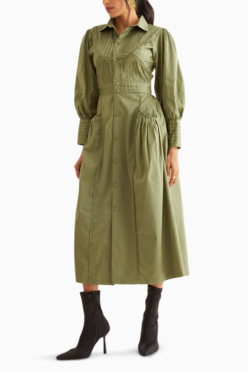 Noah Sage Dress