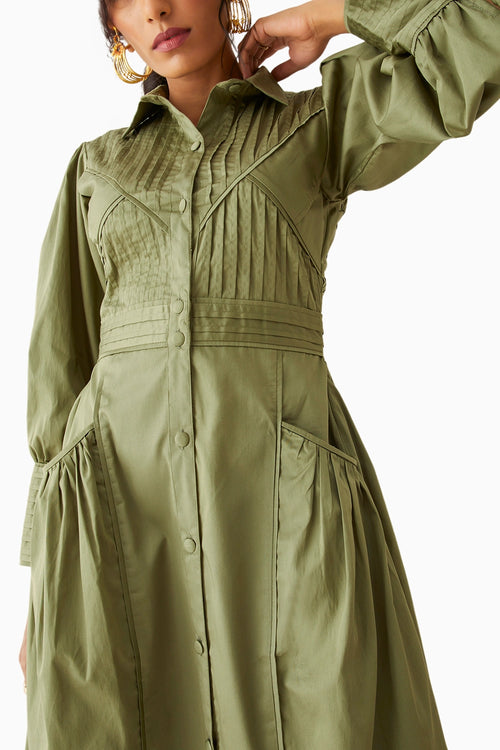 Noah Sage Dress