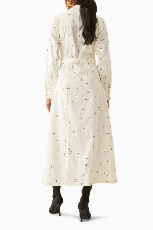 Molly Offwhite Dress