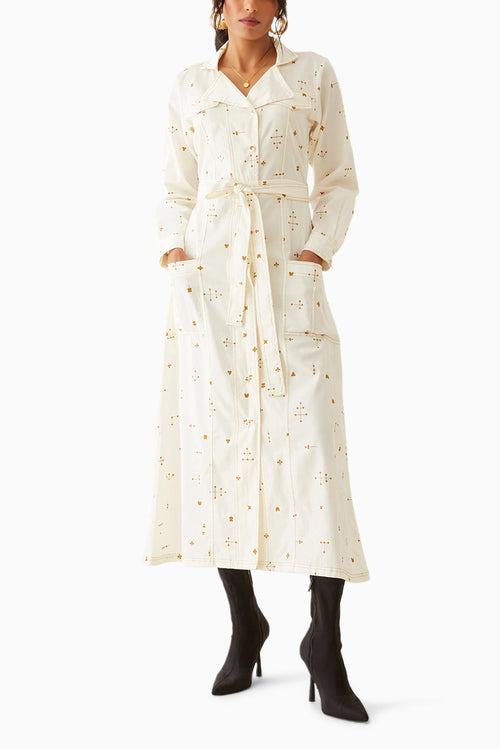 Molly Offwhite Dress