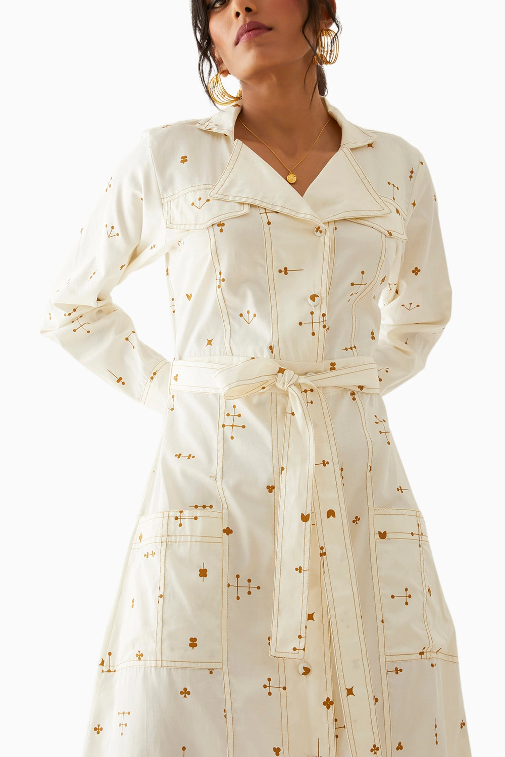 Molly Offwhite Dress