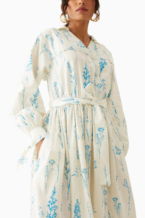 Miyoko Off White Dress