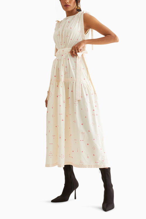 Nadia Off White Dress