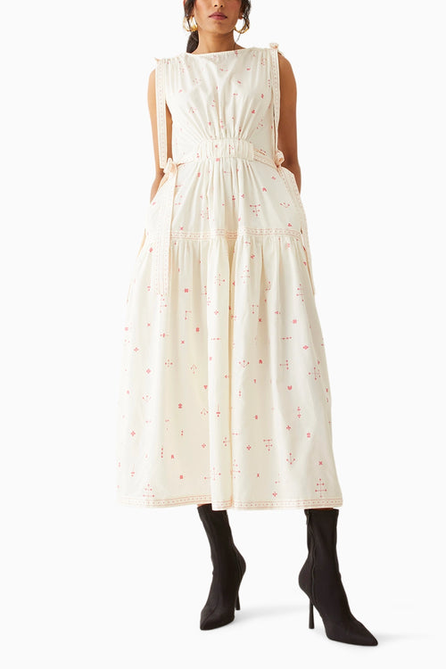 Nadia Off White Dress