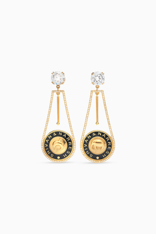 Numisma Pendulum Earrings