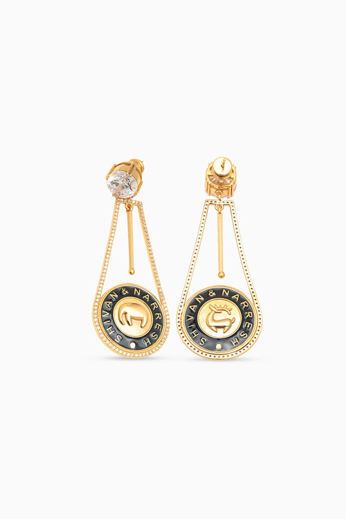 Numisma Pendulum Earrings