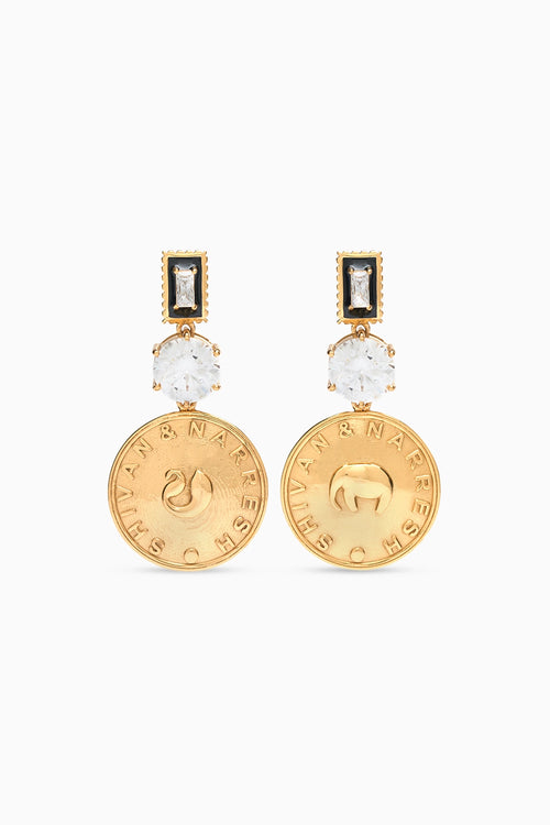 Numisma Drop Earrings