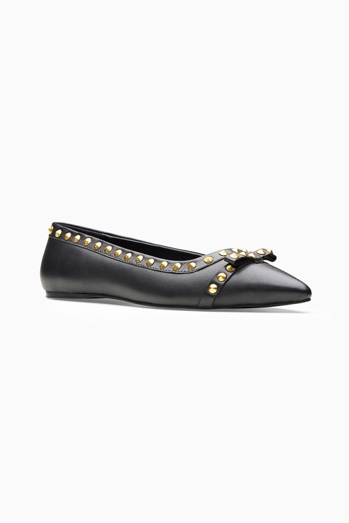 Soho Black Ballerinas Flats