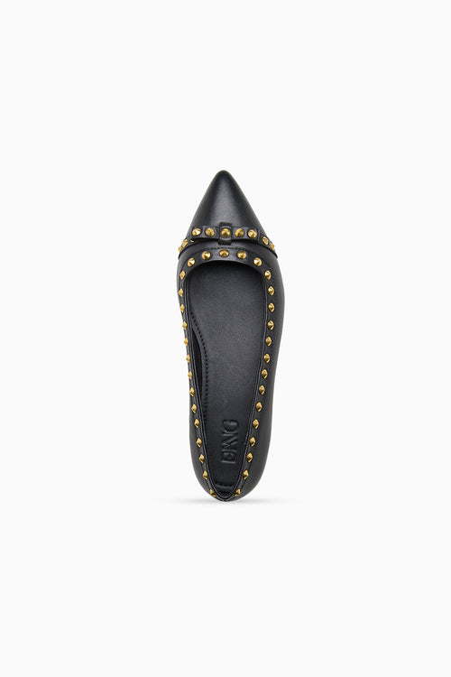 Soho Black Ballerinas Flats