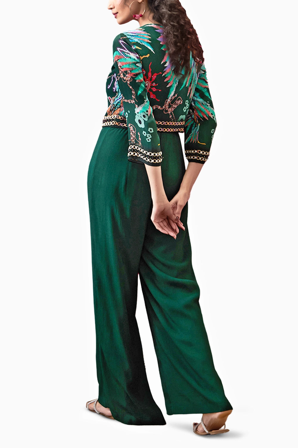 Aisha Jumpsuit With Embroidered Jacket