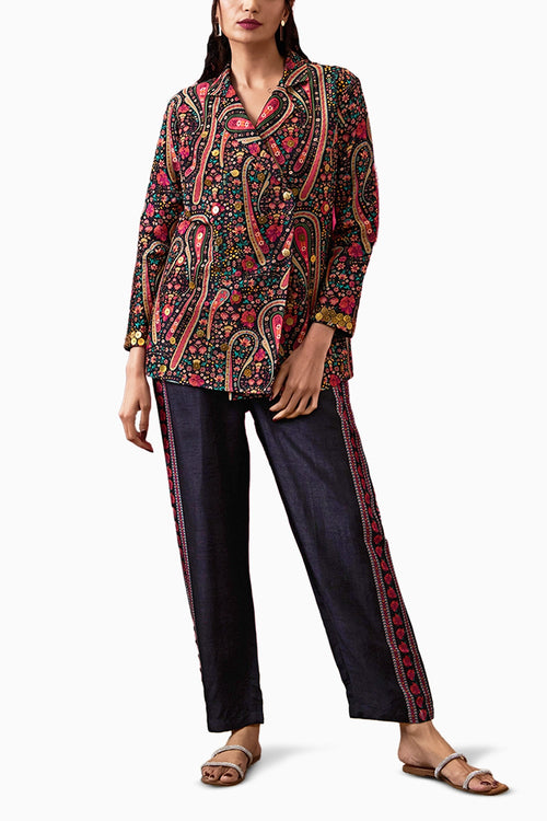 Qala Embellished Blazer Co-ord Set