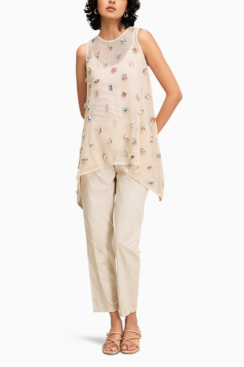 Conversational Embellished Co Ord Set