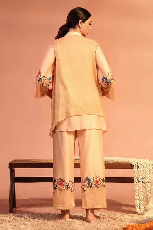 Sadira Embroidered Kurta Set With Jacket