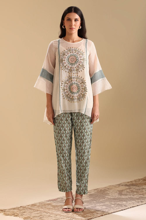 Eraya Applique Asymmetric Co-ord Set