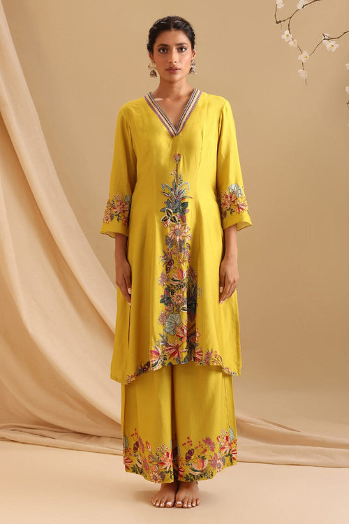 Aarani Embellished Dhoti Set