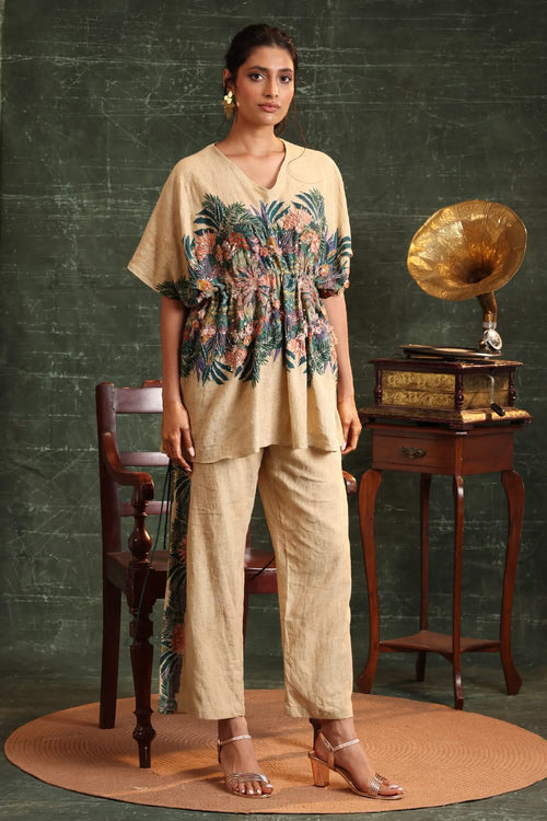 Kaira Embellished Kaftan Set