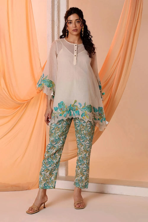 Aarani Appliqued Co-ord Set