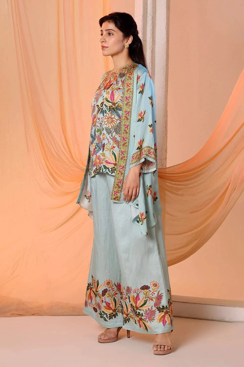 Arani Embellished Co-ord Set With Jacket
