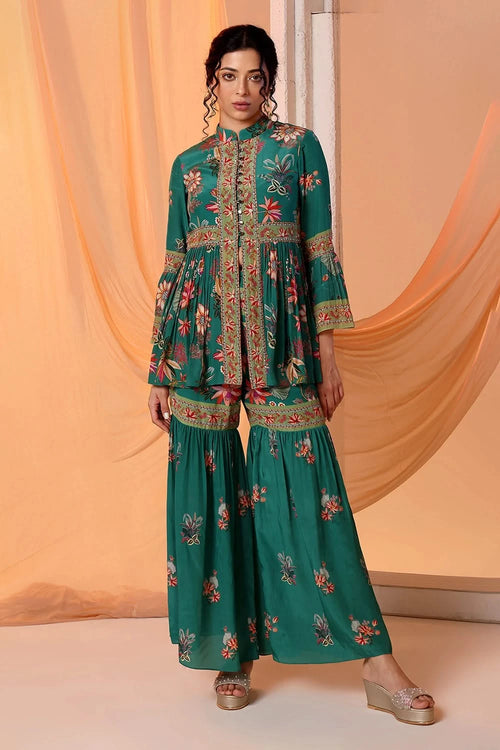 Aarani Embroidered Sharara Set