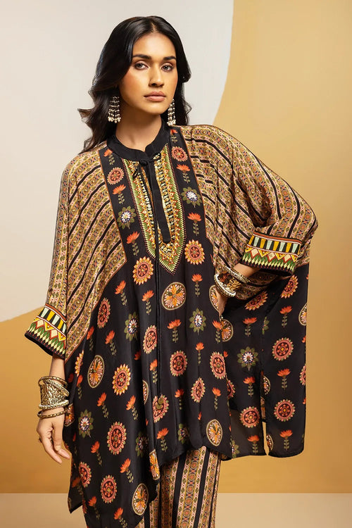 Taarani Embellished Kimono Kurta Set