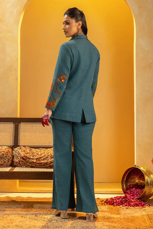 Rangtara Appliqued Blazer Set