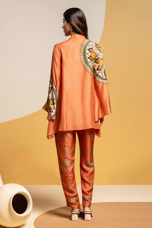 Taarani Embellished Kimono Co-ord Set