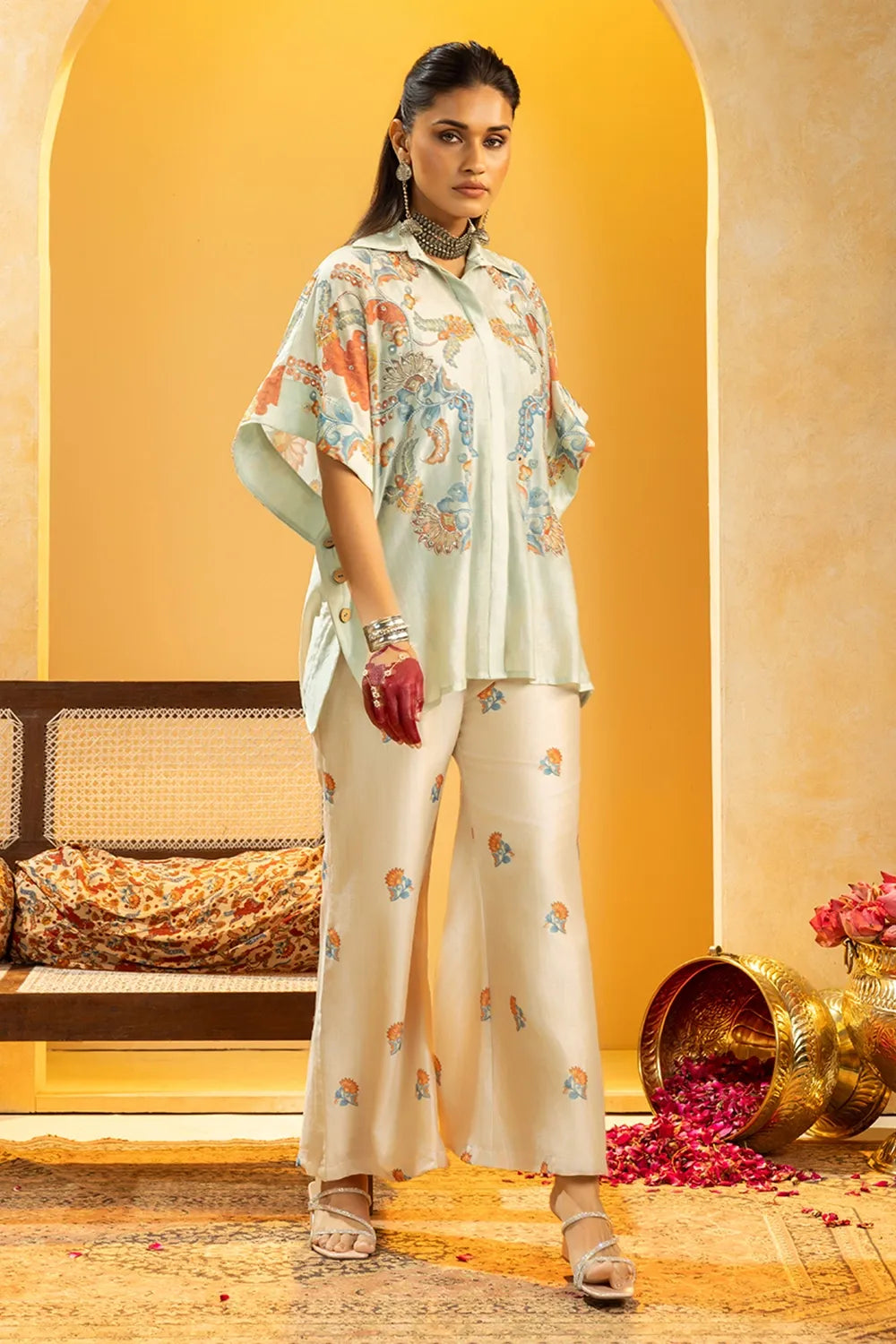 Rangtara Embellished Co-ord Set
