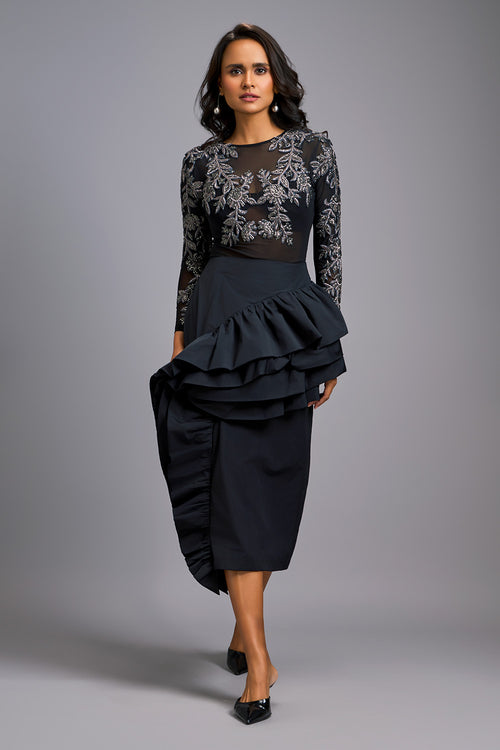 Silver Mist Swarovski Elegance Co-ord Set