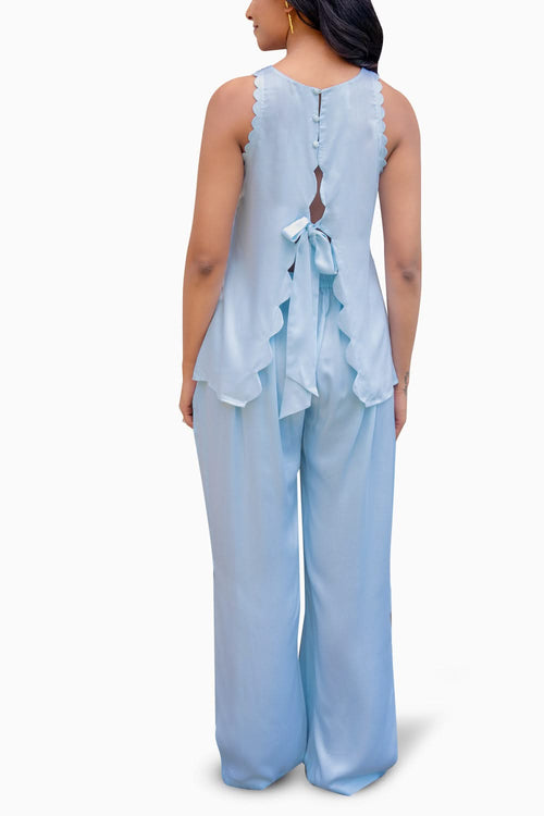 Bit of Blue Back knot Co-ord