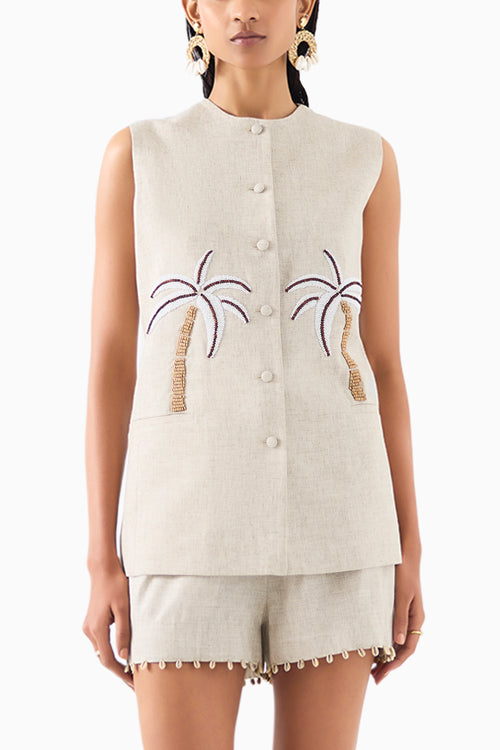 Palm Island Blazer And Shorts