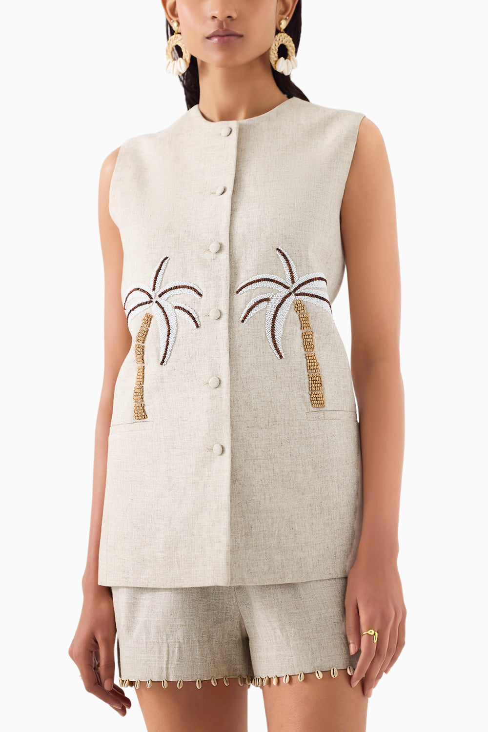 Palm Island Blazer And Shorts