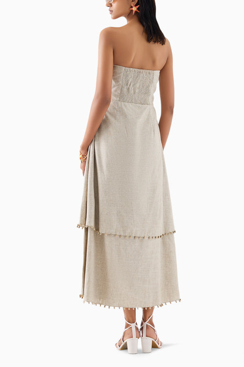 Palm Island Tiered Dress