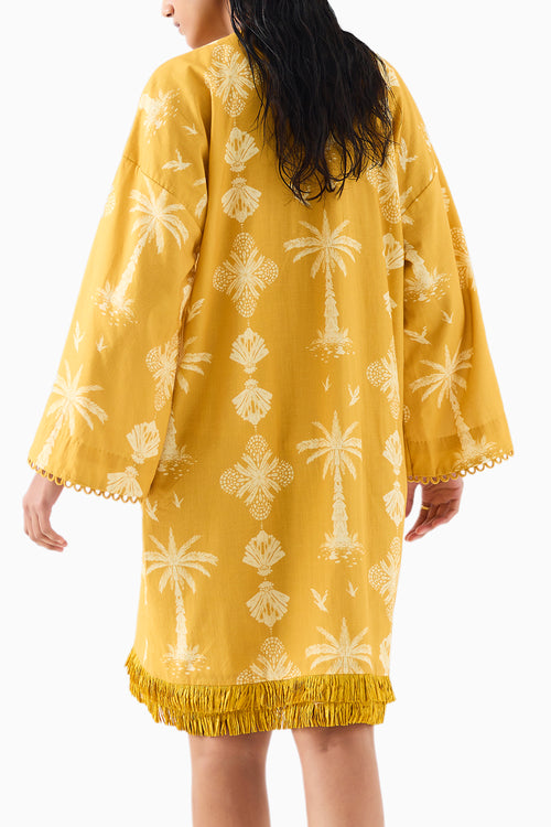 Cabana Bell Sleeves Dress