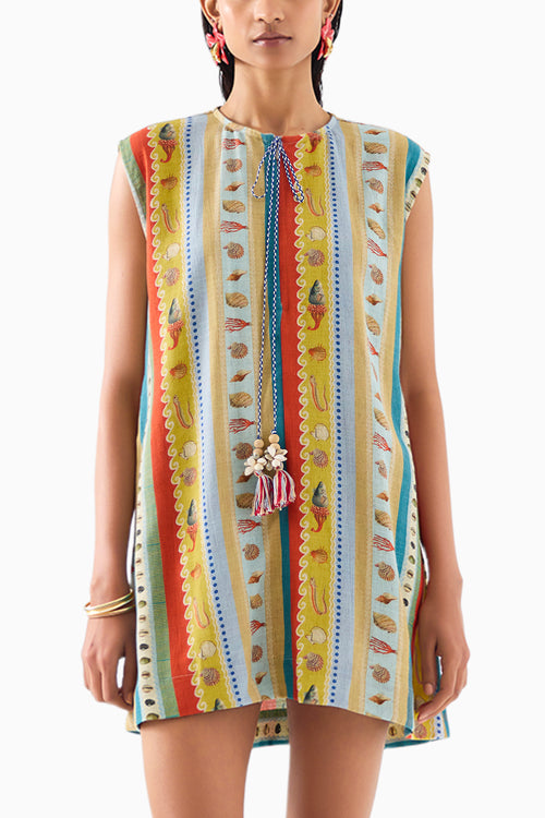 Sea Shell Mini Dress