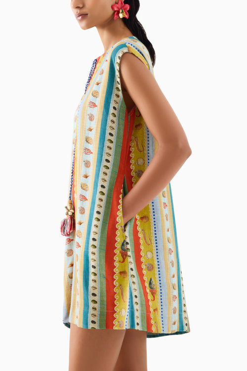 Sea Shell Mini Dress