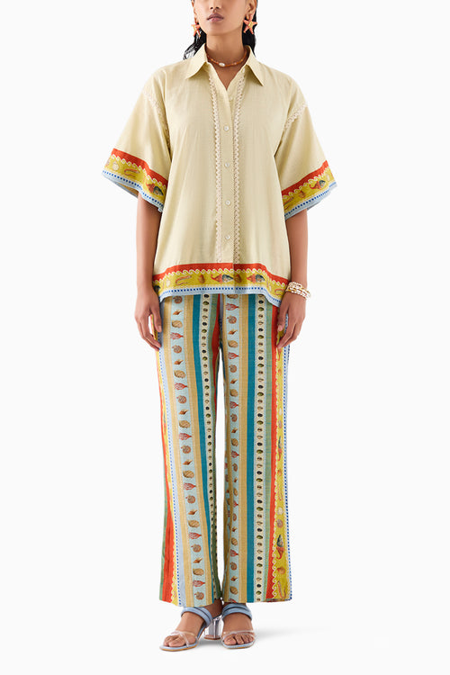Sea Shell Shirt and Trousers